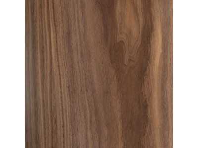 Consola de diseño moderno con madera, acero inoxidable y tapa de mármol porcelánico - AALS