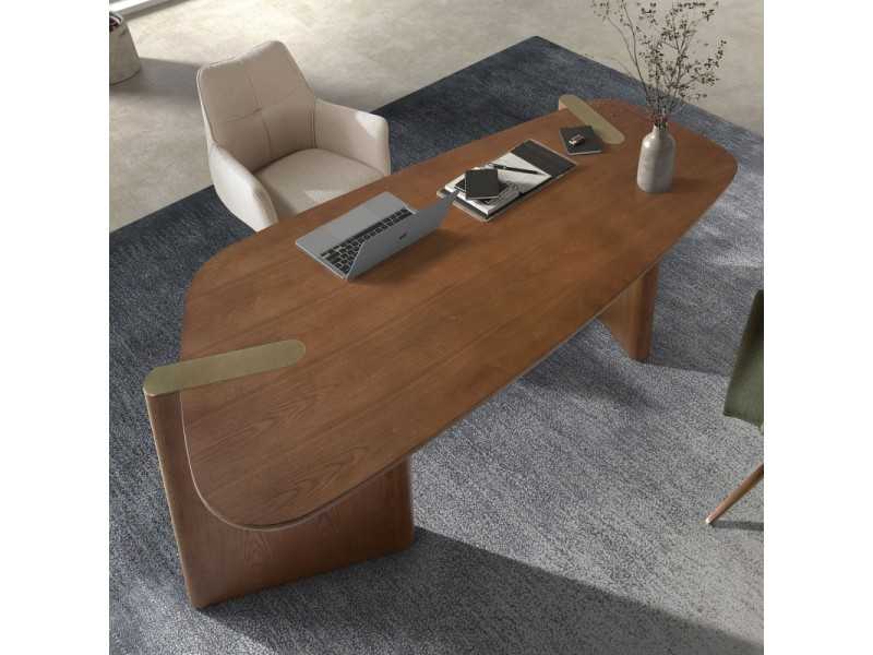 Modern design office desk in wood - ABADAB