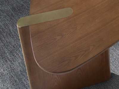 Mesa de oficina de diseño moderno en madera - ABADAB