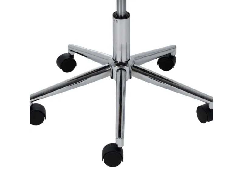 Fauteuil de bureau pivotant recouvert de tissu gris - TERZO GRIS