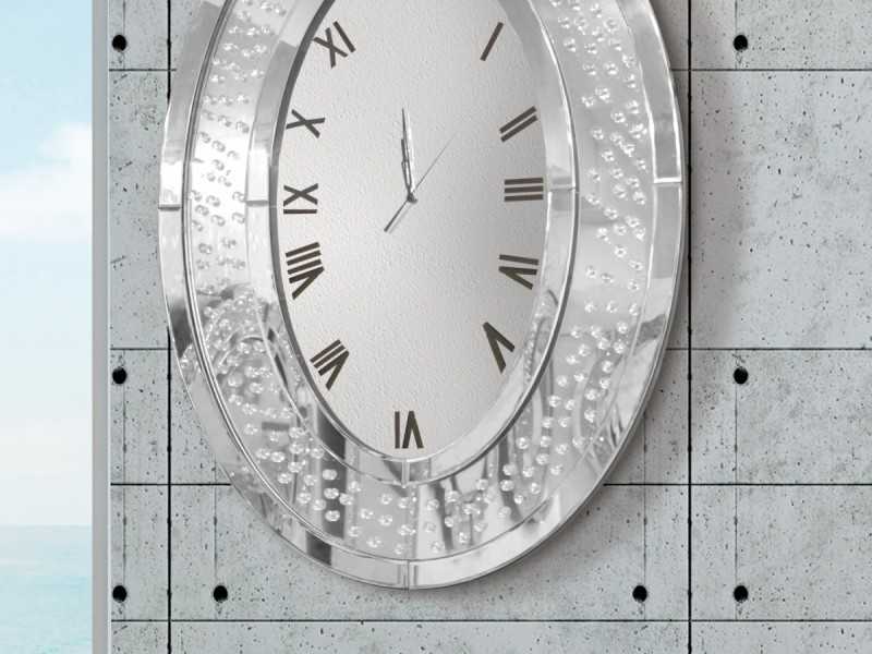 Oval design clock - ALTEA