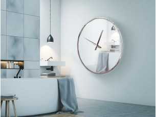 Espejo reloj redondo de diseño - MARBELLA