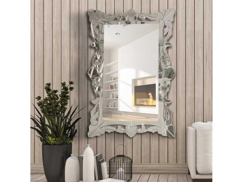 Rectangular Venetian-style mirror - AMERICA