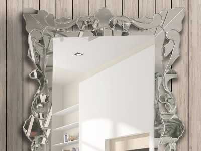 Miroir rectangulaire de style vénitien - AMERICA