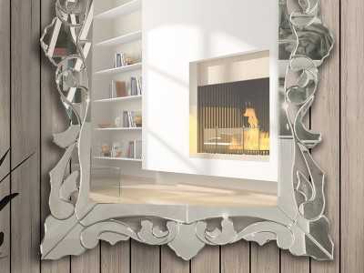 Miroir rectangulaire de style vénitien - AMERICA