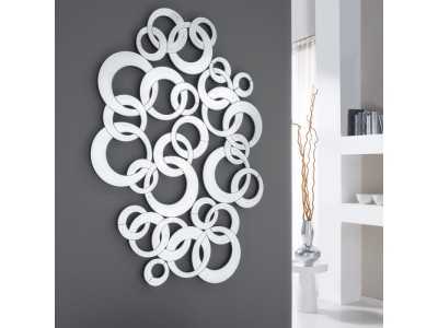 Decorative mirror with a modern design - CERCEAUX