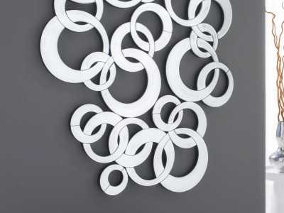 Decorative mirror with a modern design - CERCEAUX