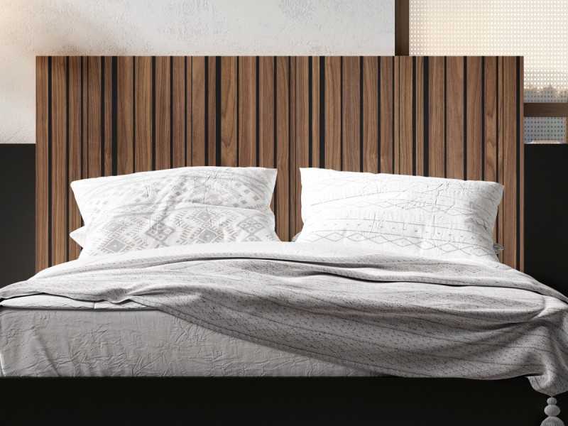 Cama completa de diseño XXL con mesitas de 1 cajón - ALABAMA