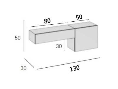 Modern design console - ACACIO