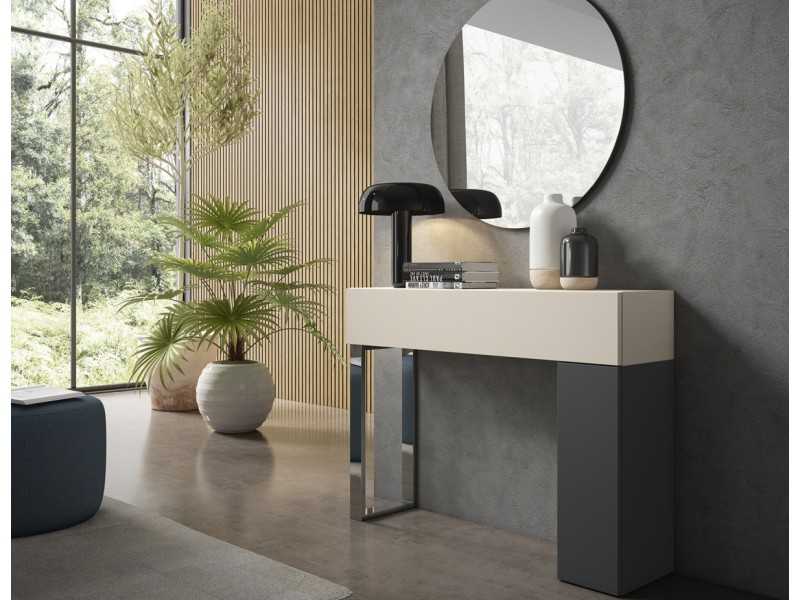 Designer console table with drawer - DENISSE