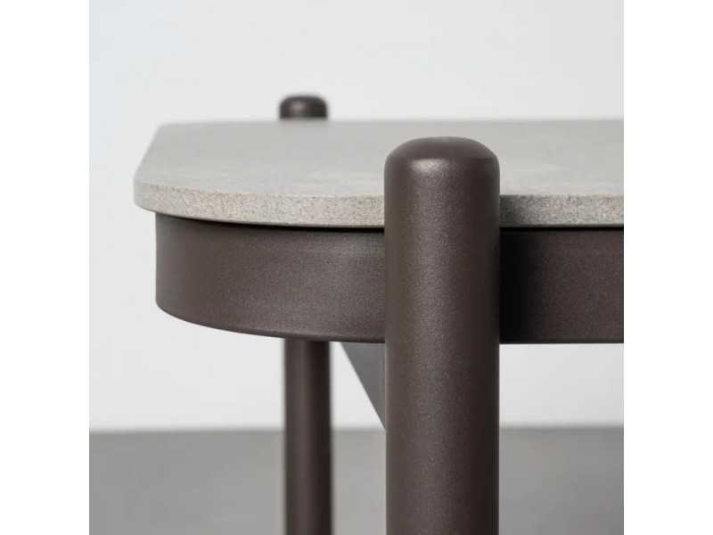 Ensemble de jardin en acier et rotin - ACCUA