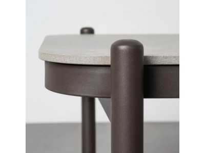 Ensemble de jardin en acier et rotin - ACCUA