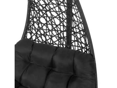 Silla colgante en acabado negro - BAMBINA NEGRO