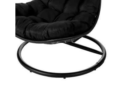 Silla colgante en acabado negro - BAMBINA NEGRO