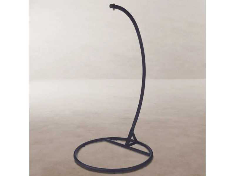 Hanging chair in black finish - BAMBINA NEGRO
