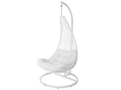 Hanging chair in black finish - BAMBINA BLANCO