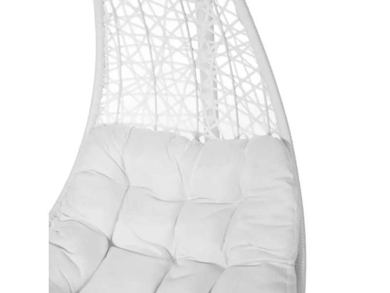 Hanging chair in black finish - BAMBINA BLANCO