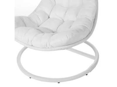 Hanging chair in black finish - BAMBINA BLANCO