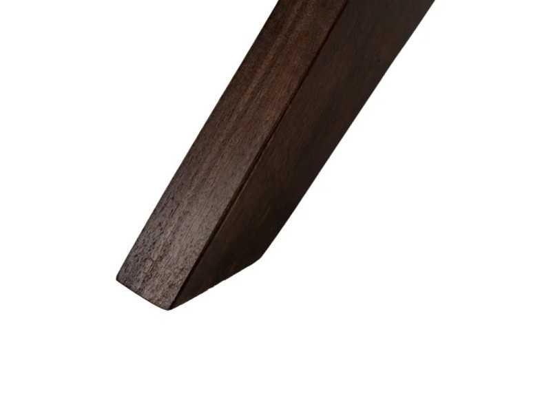 Oval coffee table in mango wood - AMAN