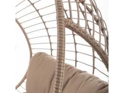 Hanging chair in natural finish - EMMANUELLE