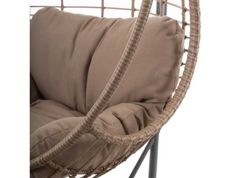 Chaise suspendue en finition naturelle - EMMANUELLE