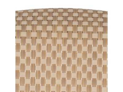 Tabouret d'extérieur en aluminium et textilène - GARTEN BEIGE