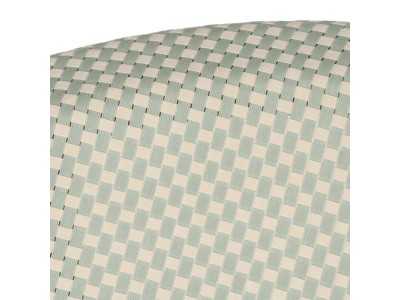 Taburete para exterior de aluminio y textileno - GARTEN AGUAMARINA