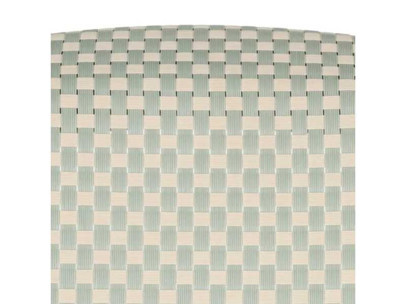 Taburete para exterior de aluminio y textileno - GARTEN AGUAMARINA