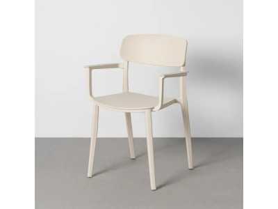 Stackable outdoor chair - ALTEA CREMA