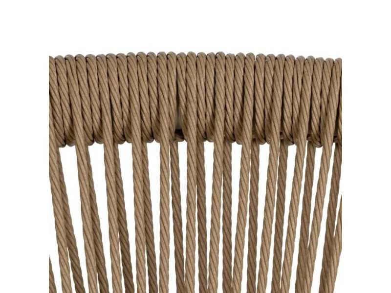 Polypropylene outdoor chair - SOMMER BEIGE