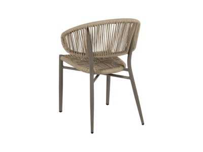 Silla de exterior de aluminio y polietileno - CALPE