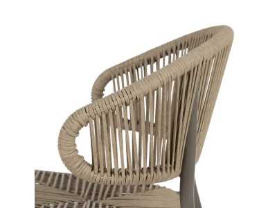 Outdoor chair made of aluminium and polyethylene - CALPE