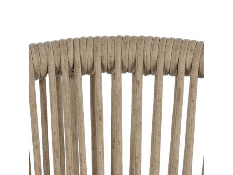 Silla de exterior de aluminio y polietileno - CALPE