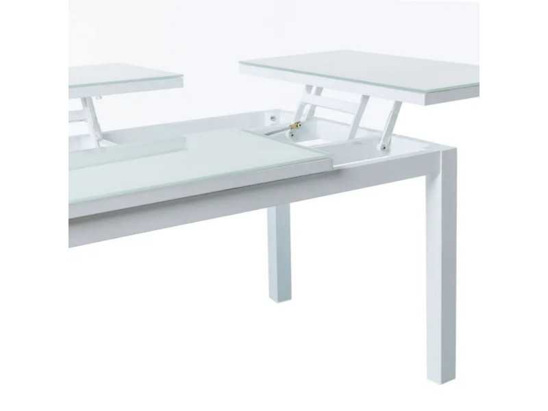 Mesa de centro para exterior - BLANES BLANCO