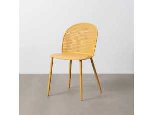 Outdoor chair made of polypropylene and steel - SIESTA AMARILLO 2
