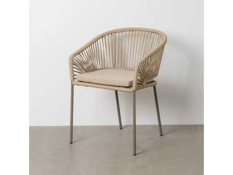 Silla de exterior de aluminio y polietileno - HAITÍ