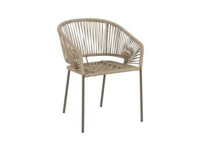 Silla de exterior de aluminio y polietileno - HAITÍ