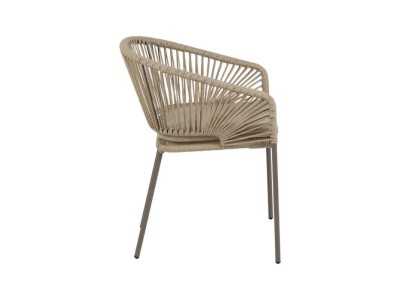 Chaise d'extérieur en aluminium et polyéthylène - HAITÍ