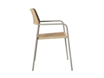 Chaise d'extérieur en acier et corde - BENIDORM