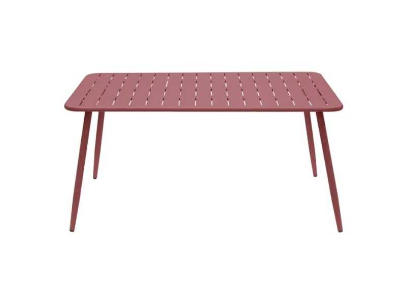 Outdoor table made of lacquered steel - BENIDORM CALDERA