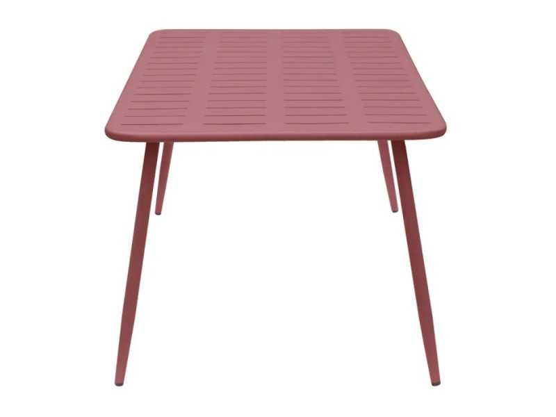 Outdoor table made of lacquered steel - BENIDORM CALDERA