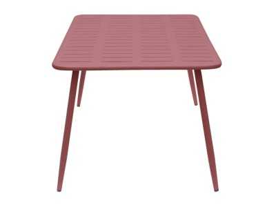 Outdoor table made of lacquered steel - BENIDORM CALDERA