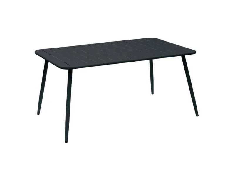 Outdoor table made of lacquered steel - BENIDORM GRAFITO