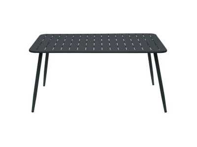 Outdoor table made of lacquered steel - BENIDORM GRAFITO