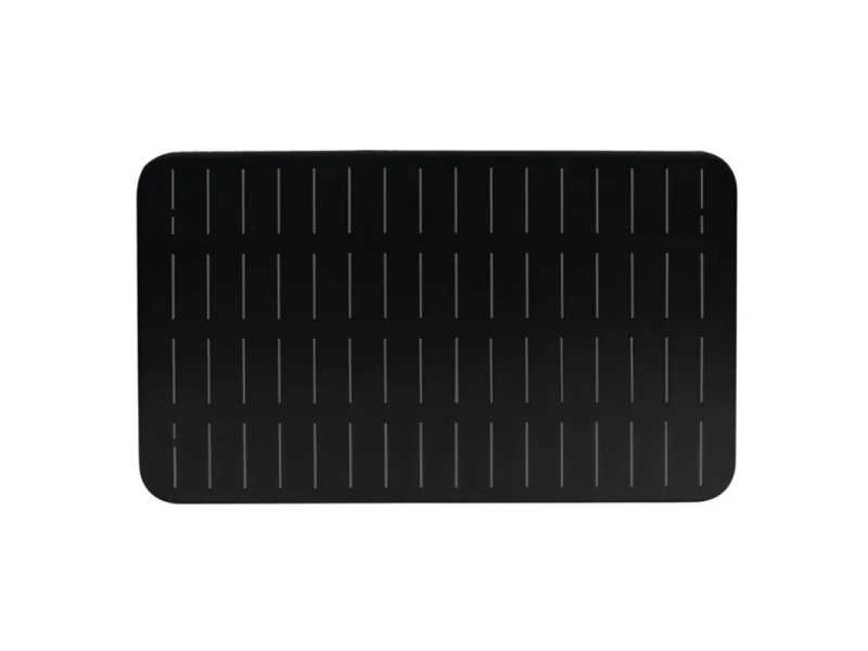 Table d'extérieur en acier laqué - BENIDORM GRAFITO