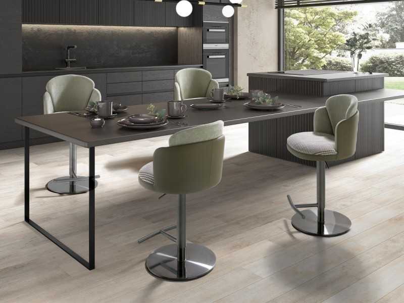 Tabouret pivotant au design moderne - MONTPELLIER