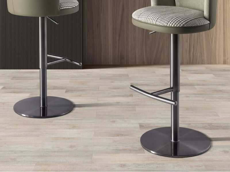 Modern design swivel stool - MONTPELLIER