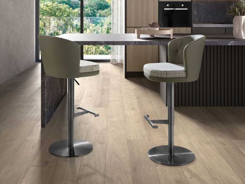 Modern design swivel stool - MARSEILLE