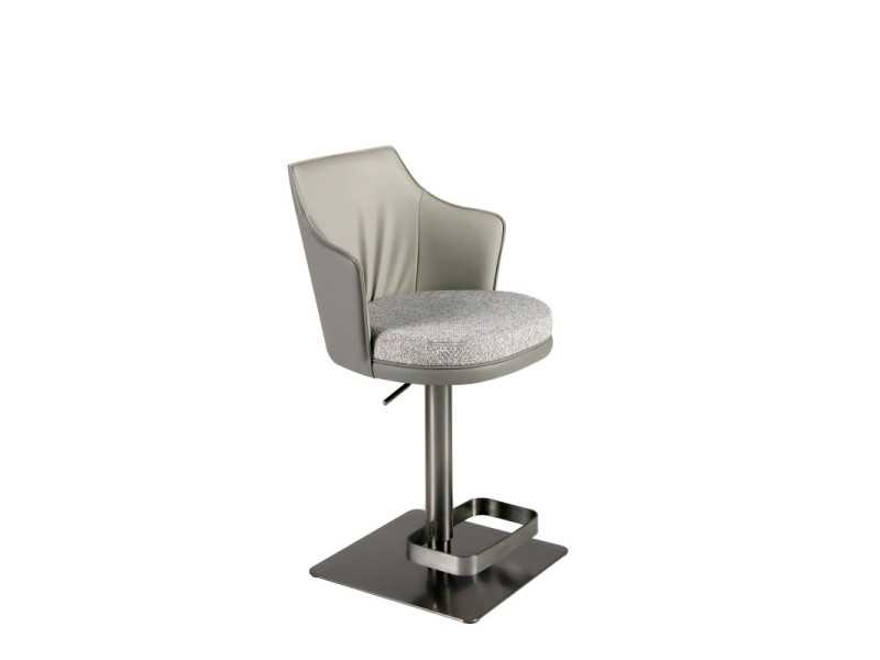 Modern design swivel stool - METZ