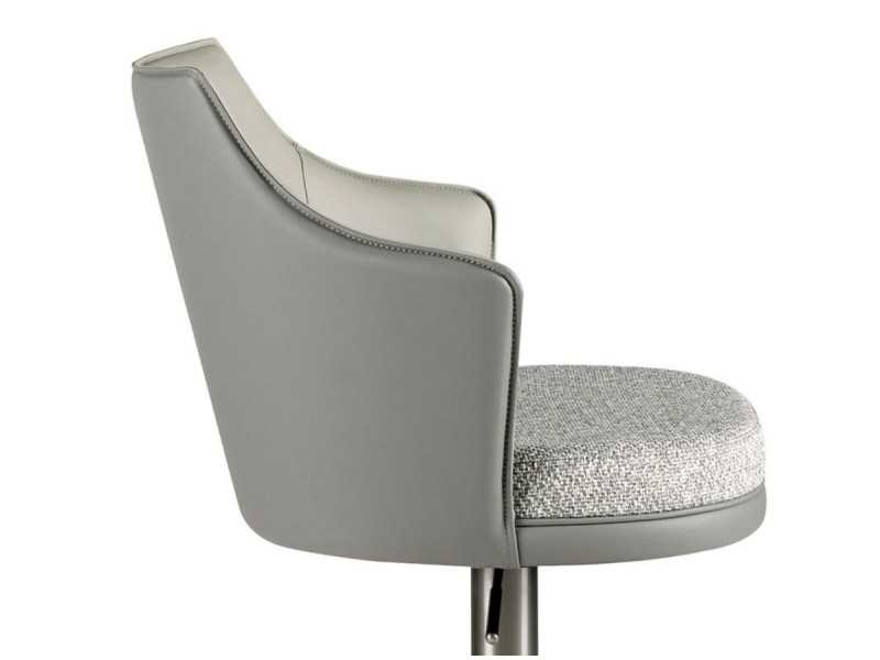 Modern design swivel stool - METZ